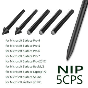 5 Đầu Bút Cảm Ứng Bộ Dụng Cụ Thay Thế HB HB HB 2H 2H Cho Microsoft Surface Pro 7/6/5/4/Book/Studio/Go Đầu Ngòi Thay Thế - Product Image 4