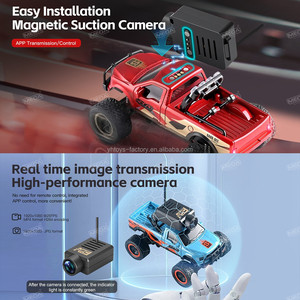 Mini Coche RC FPV 1/64 con Monitor, Alfombrillas de Pista 6407, Coche de <span class=keywords><strong>Control</strong></span> Remoto con Cámara HD, Juguete de Carreras - Product Image 2