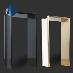 Vente en gros usine : Revêtement <span class=keywords><strong>de</strong></span> cadre <span class=keywords><strong>de</strong></span> porte moderne en aluminium durable avec installation par vis pour chambres, balcons et salons - Product Image 5