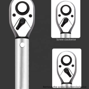 Clé dynamométrique à cliquet 1/4 de haute qualité, kit d'outils de réparation automobile, clé dynamométrique multifonction - Product Image 2