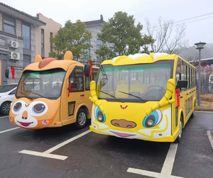 Bus de <span class=keywords><strong>tourisme</strong></span> solaire électrique Wuling Série L 23 places avec batterie CATL et modèle de dessin animé personnalisé pour le transport de groupes - Product Image 4