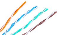 Câble LAN Cat5E Cat6 Cat6A Cat7 305m en Cuivre Pur pour Distributeurs IT, OEM, CE, RoHS, ISO 9001, Logo Personnalisé, Multi-Spécifications