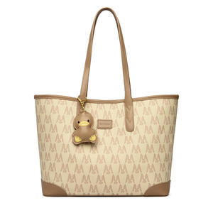 Bolso Tote de PVC Transfronterizo, Nuevo Bolso de Hombro Estampado de Moda para Mujer de Alta Gama, Bolso Versátil de Gran Capacidad, Poliéster - Product Image 1