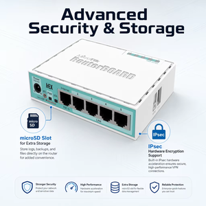 Router Gigabit Ethernet de 5 puertos MikroTik hEX <span class=keywords><strong>RB750Gr3</strong></span> / MikroTik hEX <span class=keywords><strong>RB750Gr3</strong></span> - Product Image 6