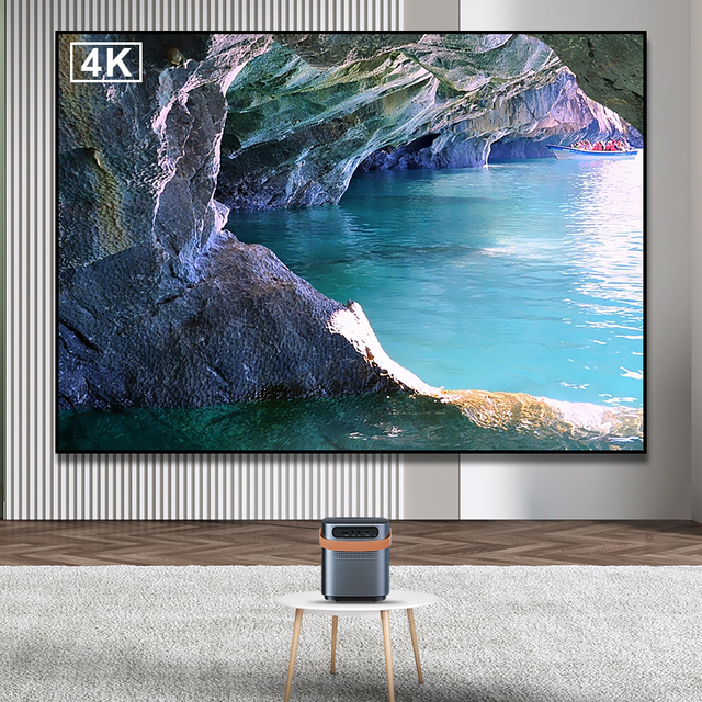 XY SCREEN 120 Inch 16:9 4K Pet Crystal Ultra Short Throw ALR CLR Laser Projector Screen Mural Pour Video Projector
