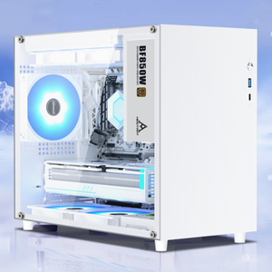 Nhà Máy Bán buôn tùy chỉnh chất lượng cao MATX ITX Type-C máy tính xách tay chơi game trường hợp Tương thích với 370 mét Card đồ họa - Product Image 2