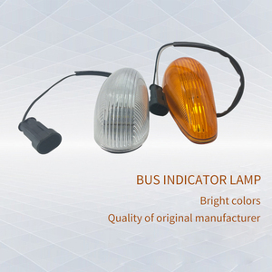 Nouvelles feux de signalisation de direction pour bus Jiuqiang de Chine, <span class=keywords><strong>orange</strong></span> et blanc, haute luminosité, intérieur LED, accessoires de bus en plastique - Product Image 3