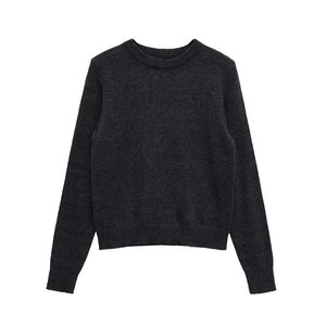 Femmes Vintage-Style 2025 automne nouveau décontracté mode Joker tricoté col rond rétro Chic pull à manches longues - Product Image 4