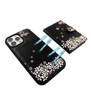 Professional Manufacturer Cell Mobile Phone Case Wallet For Samsung/Iphone Mobile Phone Case With Wallet