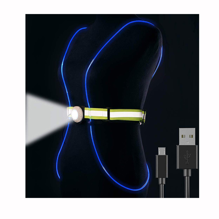 Многоцветный светоотражающий светодиодный жилет Vizy для бега ходьбы и езды на велосипеде