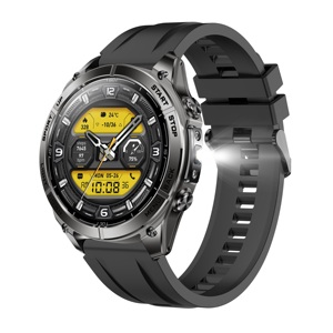 Definite M11-D43B 5ATM barometer air pressure altitude compass <b>GPS</b> ChatGPT global smart <b>watches</b> AI voice music flashlight - Product Image 5