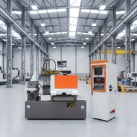 Machine de découpe à fil EDM CNC 5 axes automatique économique et nouvelle, contrôlée par PLC, haute vitesse, DK7745 Jieyue, précision de 0,01 mm