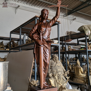 Esculturas de Metal de Tamaño Personalizado de Fábrica, Estatua de la Diosa de la <span class=keywords><strong>Justicia</strong></span> Ciega en Bronce Antiguo - Product Image 4