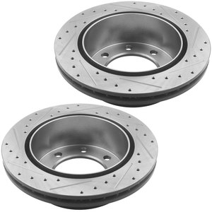 Disques de frein arrière en céramique de haute qualité du fabricant 12065127 8C2Z-2C026-B BD126466 PRT5841 pour Ford E450 - Product Image 6