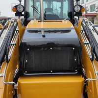 Offre Spéciale Mini-chargeuse-pelleteuse 4x4 Tracteur sur roues Diesel CE Euro 5 Crab Move Articulated Construction Machinery Factory Supplier