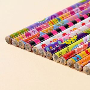 Crayons en bois HB sur le thème de Pâques en gros avec gomme, impression de logo personnalisée pour les étudiants - Product Image 4
