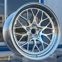 Roda Mobil Penumpang Roda Tempa Poles Khusus 5x112 5x130 20 21 inci Desain Mesh Roda Mobil untuk M3 G80 M4 G82 992