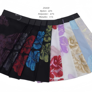 Tissu Jacquard de Luxe en Polyester avec Broderie Française et Motifs de Dentelle Africaine pour Robe de Soirée et Couture - Product Image 6