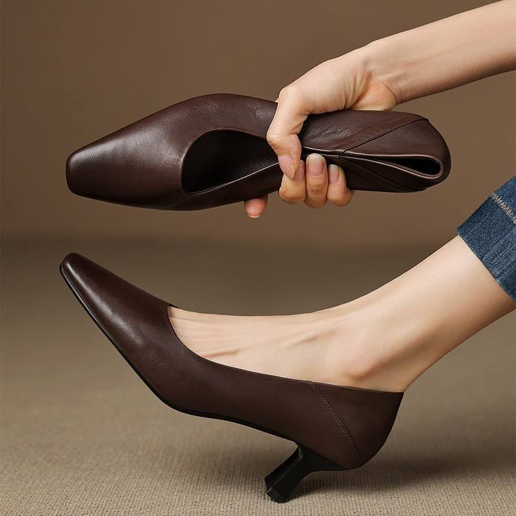 Shop Brown Low Heel Shoes for Women Stylish Durable