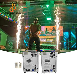 DJ 750W Ti Pulver Mini DMX Pyrotechnik Wunder kerze Feuerwerk Maschine Drahtlose Hochzeits bühne <span class=keywords><strong>Etincelle</strong></span> Froide Cold Spark Hochzeit - Product Image 1