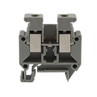 DIN-Schienen montage Mini-Schraub klemmen block 4 mm2