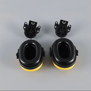 Casque de sécurité avec protection auditive personnalisée réutilisable <span class=keywords><strong>anti</strong></span>-<span class=keywords><strong>bruit</strong></span>, protection acoustique, protège-oreilles montés sur casque, casque de sécurité avec protection auditive - Product Image 3