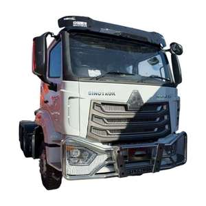Camion tracteur Sinotruk Howo NX 400HP 4X2 LHD Diesel Euro 2 d'occasion, 8 pneus, moteur Weichai, capacité de charge 31-40T, livraison rapide - Product Image 1