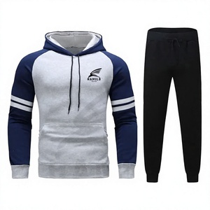 HAMILO Sudadera Deportiva con Capucha para Hombre, Manga Larga, Color Sólido, con Cordón Ajustable y Bolsillos Laterales, Ropa de Otoño - Product Image 1