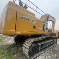 Excavatrice d'occasion CAT 349D2L de 49 tonnes, chenillée, avec moteur 6 cylindres Cat C13 ACERT, pour travaux miniers intensifs