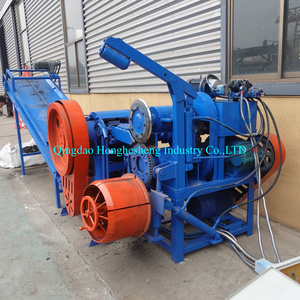 Máy cắt Dải Lốp xe tải tự động + máy cắt khối (có băng tải, tất cả trong một) - Product Image 6
