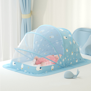 Mosquitero para Bebé, <span class=keywords><strong>Cuna</strong></span> Plegable, Cubierta para Cama, <span class=keywords><strong>Cuna</strong></span> Portátil sin Base para Niños - Product Image 2