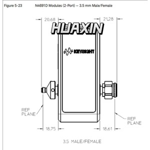 Módulo de Calibración Electrónica (ECal) Keysight N4690D, 18 GHz, Tipo N, 50 Ohm, 2 Puertos - Product Image 3