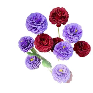 Flores Artificiales de Lila, Flores de Seda de Alta Simulación, Decoración para Bodas y Hogar, Accesorios de Fotografía - Product Image 5