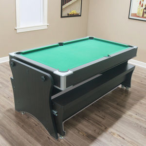 <span class=keywords><strong>Mesa</strong></span> <span class=keywords><strong>de</strong></span> Juego Multifuncional <span class=keywords><strong>4</strong></span> <span class=keywords><strong>en</strong></span> <span class=keywords><strong>1</strong></span> con <span class=keywords><strong>Mesa</strong></span> <span class=keywords><strong>de</strong></span> Billar, Construcción <span class=keywords><strong>en</strong></span> MDF y Servicio Personalizable - Product Image 6