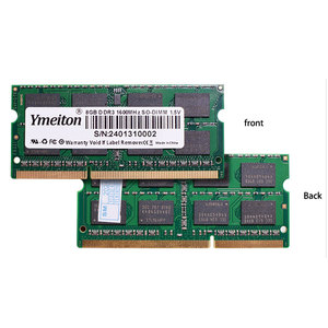 Stock Notebook Memoria <span class=keywords><strong>8GB</strong></span> <span class=keywords><strong>RAM</strong></span> <span class=keywords><strong>DDR3</strong></span> 4GB Ymeiton <span class=keywords><strong>1600MHZ</strong></span> SO DIMM Notebook Memoria <span class=keywords><strong>Ram</strong></span> <span class=keywords><strong>DDR3</strong></span> 4GB <span class=keywords><strong>8GB</strong></span> Rams para Laptop Soporte OEM - Product Image 1