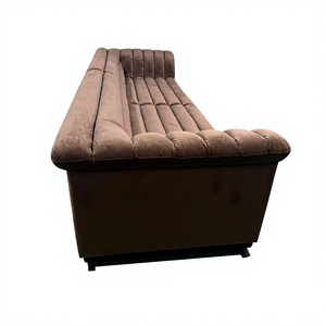 Divano in Velluto Marrone Personalizzabile in Dimensioni e Colore, Rivestimento in Tessuto Premium Morbido, <span class=keywords><strong>Grande</strong></span> Divano Robusto e Durevole per <span class=keywords><strong>Soggiorno</strong></span>, Arredamento Casa - Product Image 4