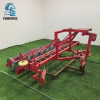 Herse d'arène robuste pour le nivellement des surfaces des installations équestres, niveleur d'arène équestre, tondeuse professionnelle pour le sol