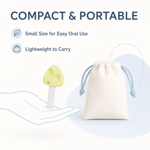 Sucette sensorielle en silicone de qualité alimentaire sans BPA en forme de fromage, unisexe, pour bébés, enfants et adultes - Product Image 3