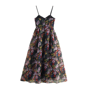 Abito Casual da Spiaggia SHENZHU Designer con Stampa e Vita Naturale, Realizzato in Tessuto <span class=keywords><strong>di</strong></span> Poliestere, Stile Casual, Metodo <span class=keywords><strong>di</strong></span> Tessitura - Product Image 2