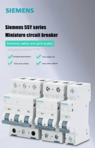 Offre Spéciale 100% tout nouveau Siemens <span class=keywords><strong>5SY6</strong></span> 1P C2A petit disjoncteur d'air 5SY61028CC petit interrupteur d'air est légèrement cassé négocier - Product Image 2