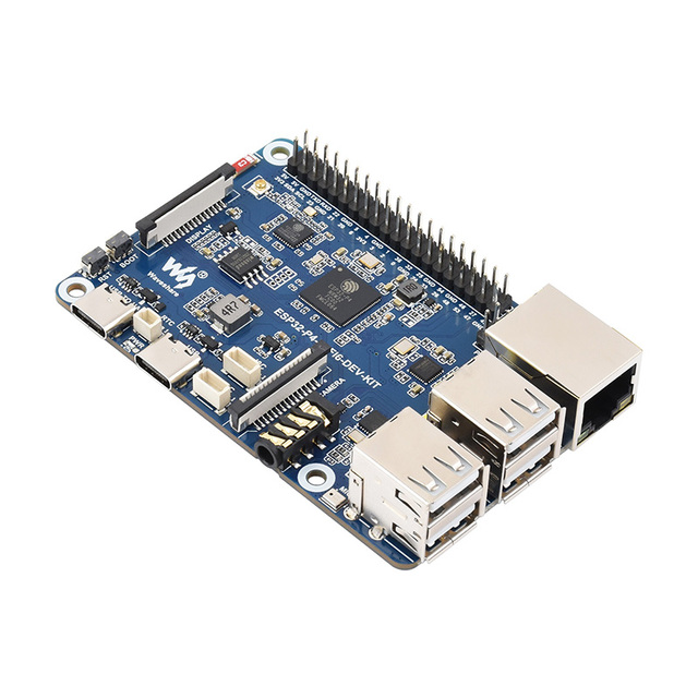 ESP32-P4-WIFI6-DEV-KIT High-Performance Development Board, Based On ESP32-P4 and ESP32-C6, Rich Human-machine Interfaces