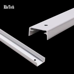 RHETECH Quincaillerie pour portes pliantes modernes en acier Kit <span class=keywords><strong>de</strong></span> portes <span class=keywords><strong>de</strong></span> <span class=keywords><strong>grange</strong></span> coulissantes à quatre portes, 4 pièces comprenant une vis <span class=keywords><strong>de</strong></span> placard - Product Image 6