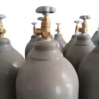Bouteille de gaz portable en acier haute pression pour oxygène liquide, hydrogène, monoxyde de carbone, azote, argon, hélium – Prix Arabie Saoudite, Tunisie – 40L