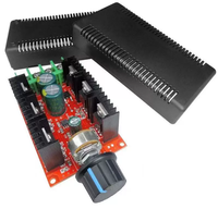 9-50V 9V12V24V50V 2000W dengan Modul Kontrol Kecepatan Motor DC Tanpa Sikat 40A dengan Enclosure