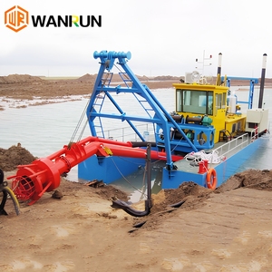 เครื่องขุดดูดทรายแบบลอยน้ำขนาด 6 นิ้ว พร้อมเครื่องยนต์คัมมินส์ขั้นสูง สำหรับขุดทองในแม่น้ำ อุปกรณ์ขุดทรายในแม่น้ำด้วยระบบไฮดรอลิก - Product Image 2