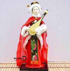 Figurines en résine chinoise de l'Ensemble des Douze Cheveux Dorés des Rêves de la Maison Rouge, Anges des Quatre Beautés, artisanat spécial fait main de Noël, décoratif - Product Image 5