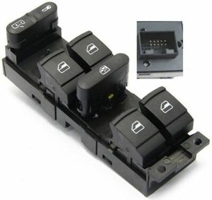 Phụ kiện nội thất cửa sổ xe điều chỉnh chuyển đổi cho Passat B5 & Skoda Octavia 1j4959857 1j4959857d 1j4959857c 1k4959857b - Product Image 1