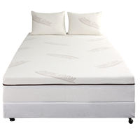Surmatelas haute densité à libération de pression en mousse à mémoire de forme en gel matelas en mousse viscoélastique