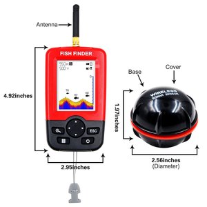 Détecteur de poissons portable XJ01 100m, <span class=keywords><strong>sondeur</strong></span> de pêche, détecteur de poissons, alarme, transducteur, pêche <span class=keywords><strong>en</strong></span> lac et <span class=keywords><strong>en</strong></span> <span class=keywords><strong>mer</strong></span> - Product Image 3