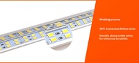 Longshine Bande LED Néon Flexible Ultra-Fine 4mm en Silicone Pur pour Armoire de Chambre Moderne, Lumière Blanche Neutre 4100K